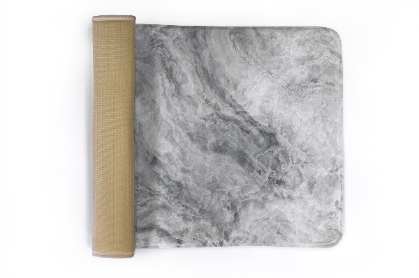 Tapis Motif marbré gris