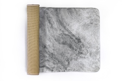 Tapis Motif marbré gris