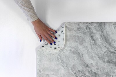 Tapis Motif marbré gris