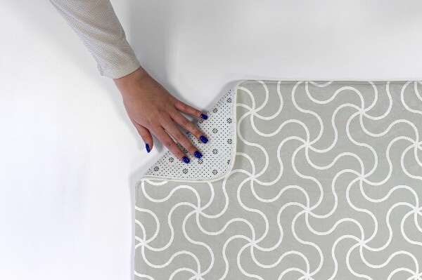 Tapis Lignes ondulées entrelacées