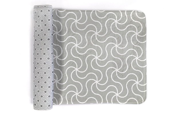 Tapis Lignes ondulées entrelacées