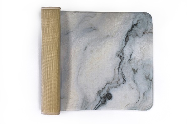 Tapis Motif marbré dans les tons gris