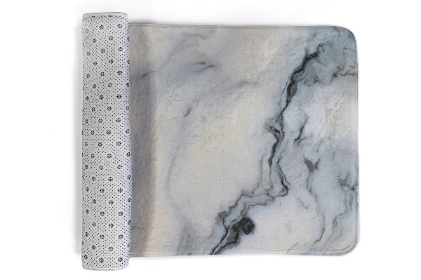 Tapis Motif marbré dans les tons gris