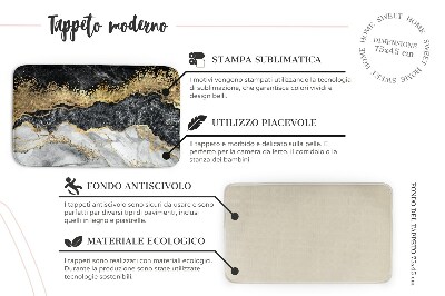 Tapis Impression de lion