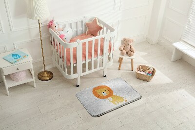 Tapis Impression de lion