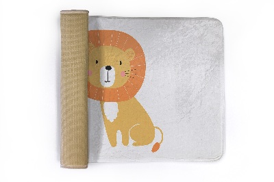 Tapis Impression de lion