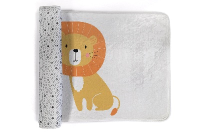 Tapis Impression de lion