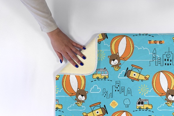 Tapis Ours en peluche dans un ballon pour enfants