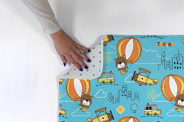 Tapis Ours en peluche dans un ballon pour enfants