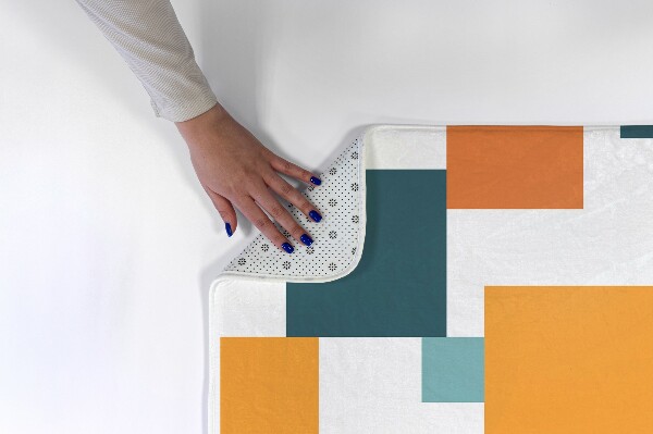 Tapis Carrés de couleur