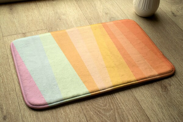 Tapis Rayures colorées