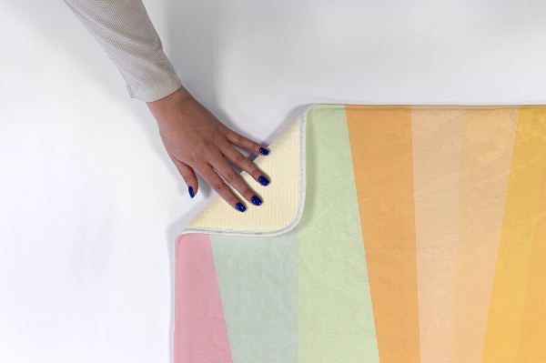 Tapis Rayures colorées