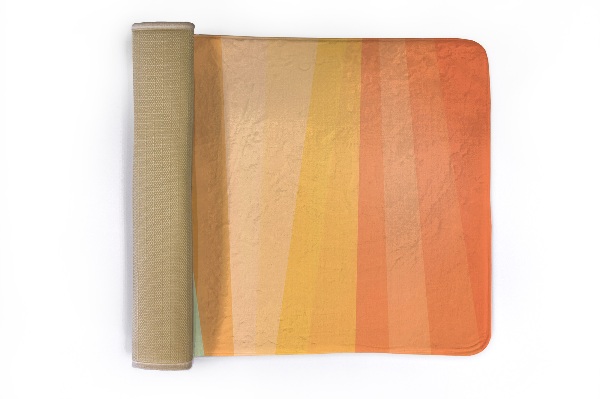 Tapis Rayures colorées