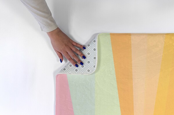 Tapis Rayures colorées