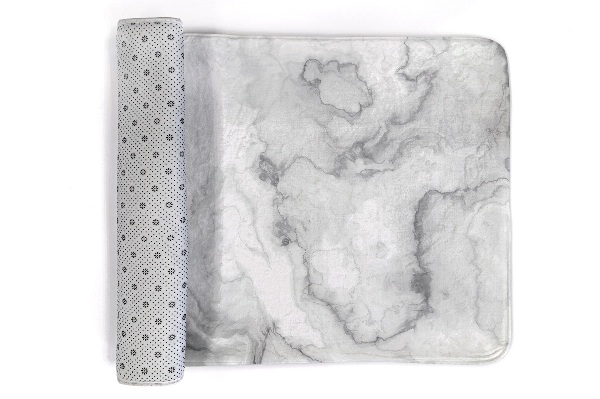 Tapis Motif marbré dans les tons gris