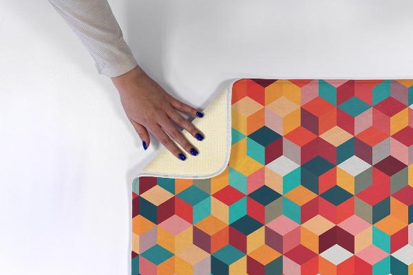 Tapis Motifs géométriques colorés