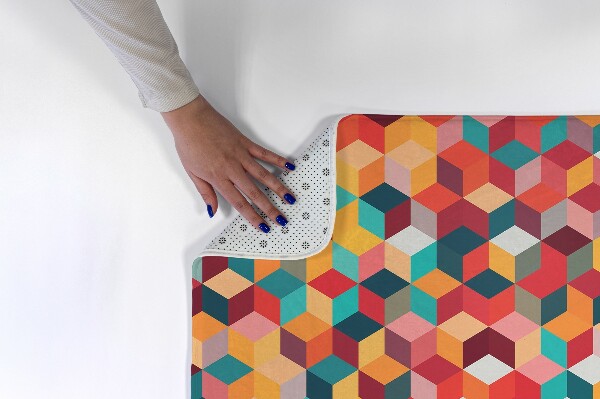 Tapis Motifs géométriques colorés