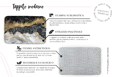 Tapis Nuages avec étoiles