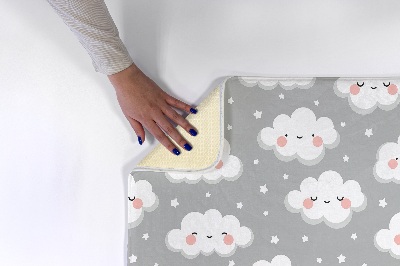 Tapis Nuages avec étoiles