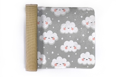 Tapis Nuages avec étoiles