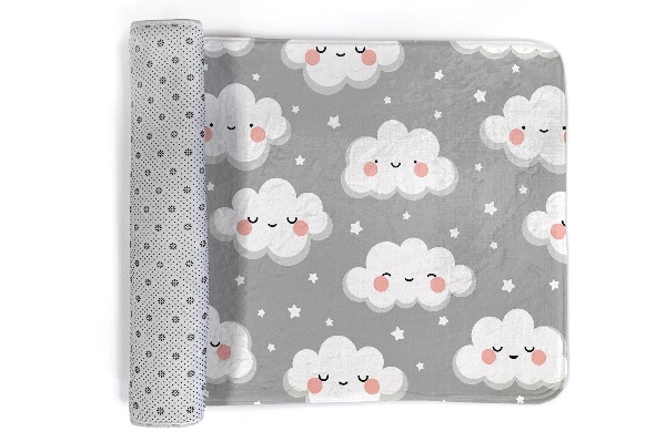 Tapis Nuages avec étoiles