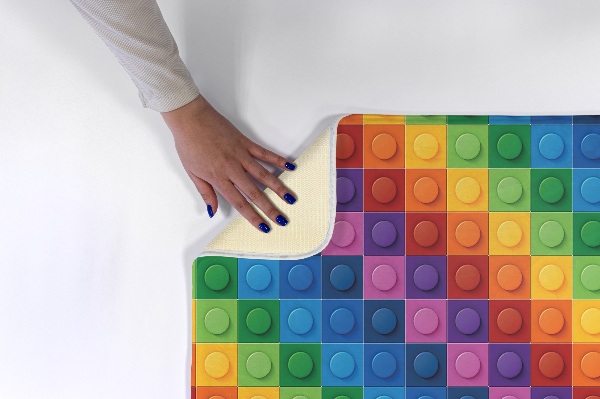 Tapis Blocs LEGO colorés
