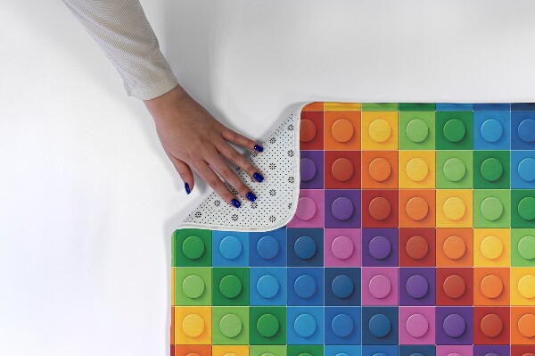 Tapis Blocs LEGO colorés