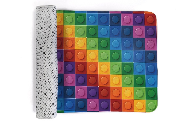 Tapis Blocs LEGO colorés