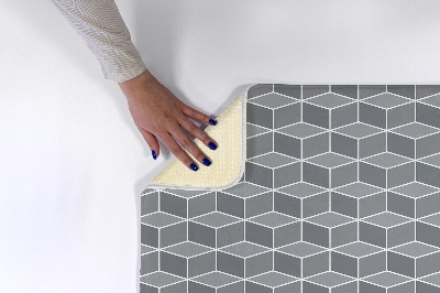 Tapis Motif géométrique avec des cubes