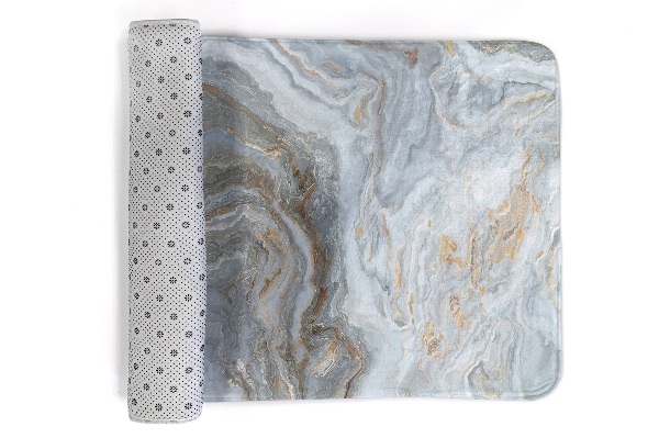 Tapis Motif marbré dans les tons de gris