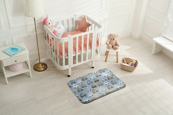 Tapis Voitures sur un motif
