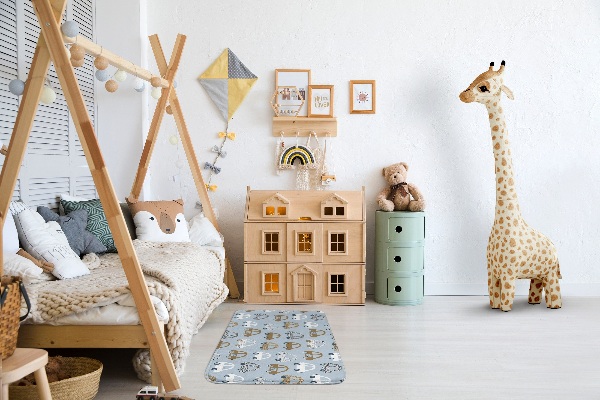 Tapis Voitures sur un motif