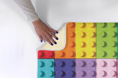 Tapis Blocs colorés semblables à des LEGO