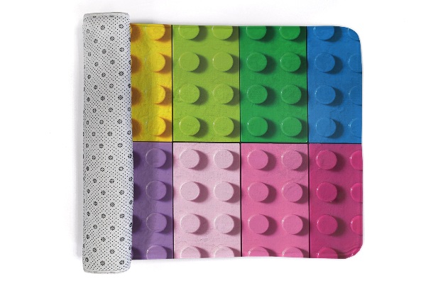 Tapis Blocs colorés semblables à des LEGO