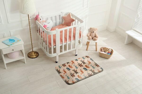 Tapis Animaux avec instruments