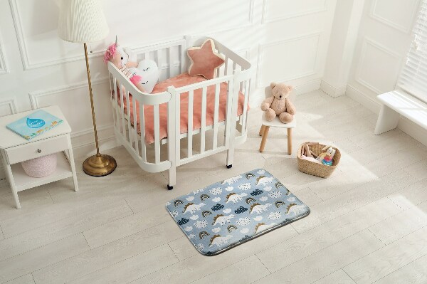 Tapis Dinosaures et nuages