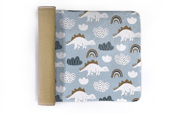 Tapis Dinosaures et nuages