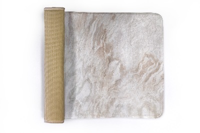 Tapis Imitation marbre dans les tons de beige