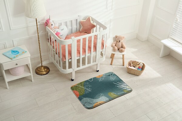 Tapis Motif géométrique aztèque avec losanges colorés.