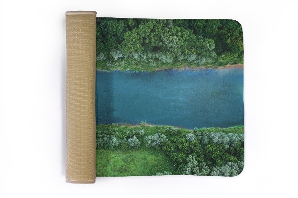 Tapis Rivière et arbres