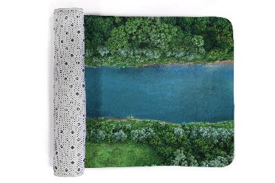 Tapis Rivière et arbres