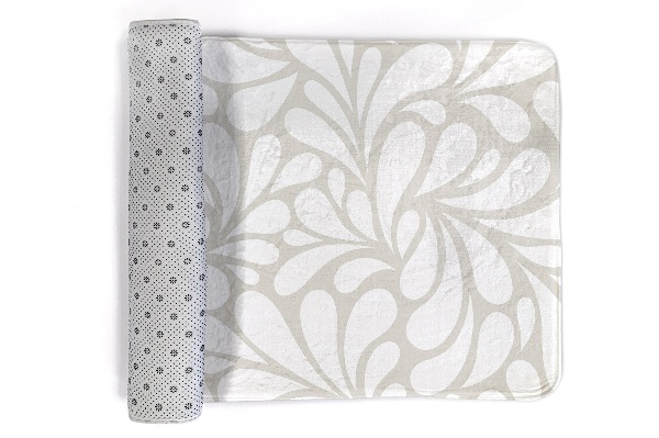 Tapis Formes abstraites rappelant des gouttes d'eau