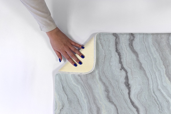 Tapis Motif d'imitation de marbre