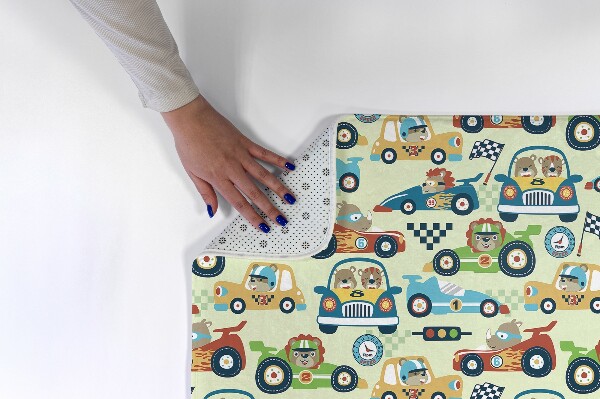 Tapis Animaux dans des voitures