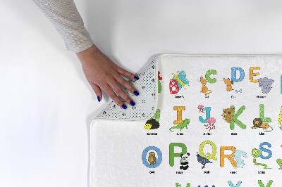 Tapis Alphabet avec images