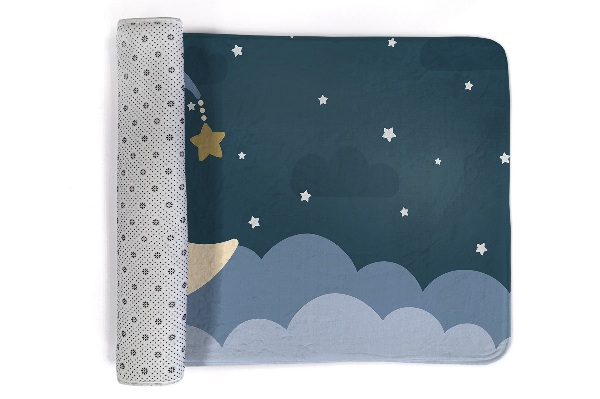Tapis Lune dans une casquette