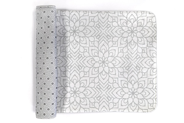 Tapis Motif floral géométrique