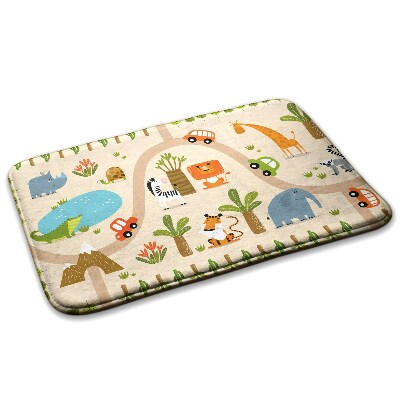 Tapis Animaux et voitures