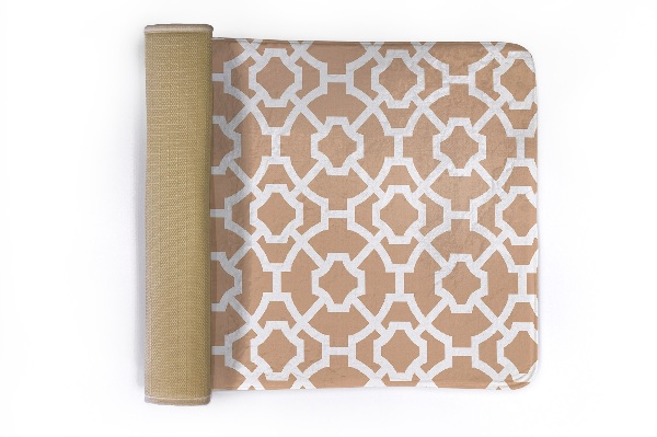 Tapis Motif géométrique de trèfle marocain