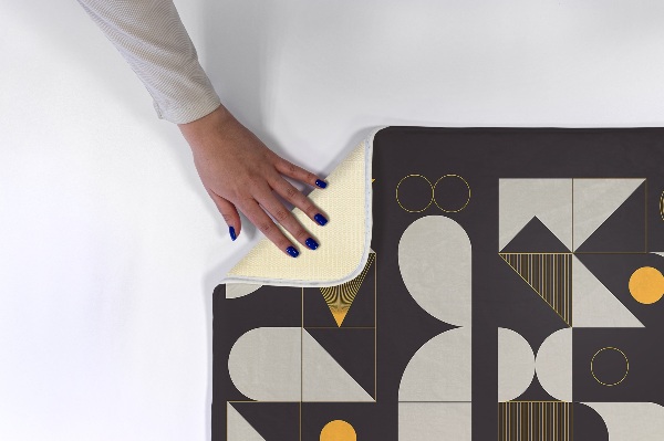 Tapis Formes et lignes géométriques abstraites